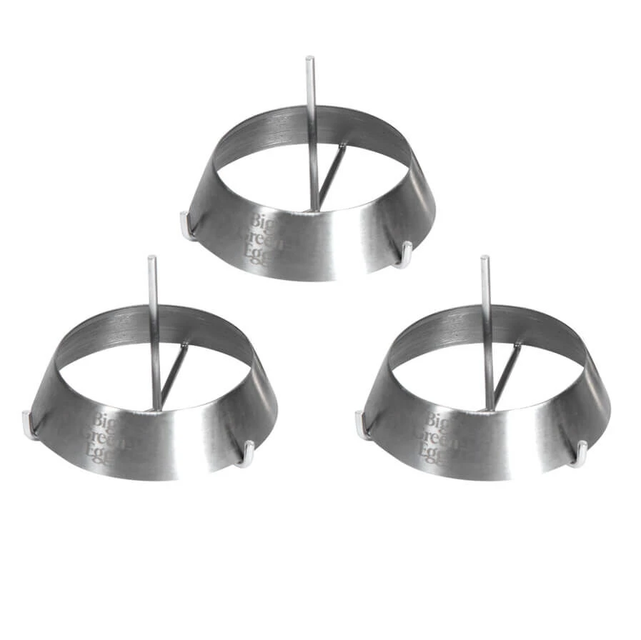 Big Green Egg Grillringen ø 7,5 Cm Rvs 3-delig