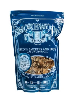 Big Green Egg Smokewood Whiskey Rookhout Snippers 400 Gram