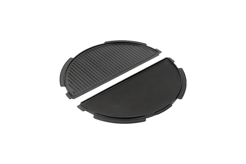 Big Green Egg EGGspander System Half Plancha Griddle Voor Extra Large Gietijzer